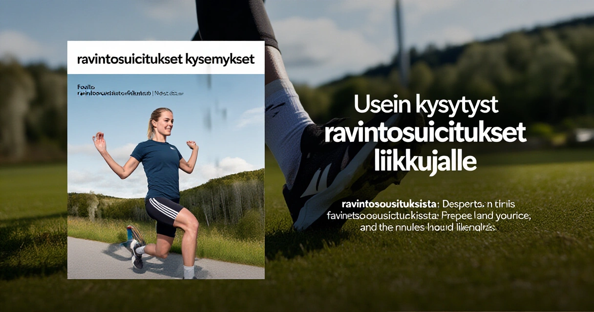 Usein kysytyt kysymykset ravintosuosituksista